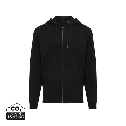 Abisk recycled cotton zip through hoodie - hospitality