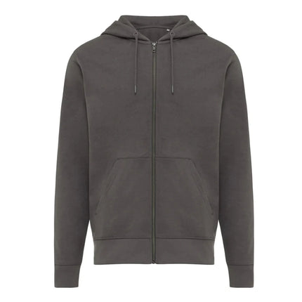 Abisk recycled cotton zip through hoodie - hospitality