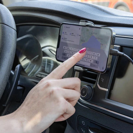 Acar RCS recycled plastic 360 degree car phone holder - hospitality