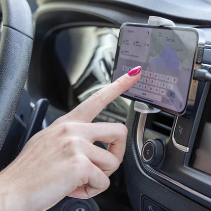 Acar RCS recycled plastic 360 degree car phone holder - hospitality