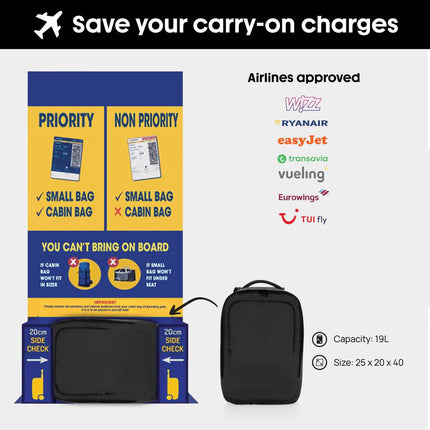 Ace Aware™ RPET Free On Board travel pack - hospitality