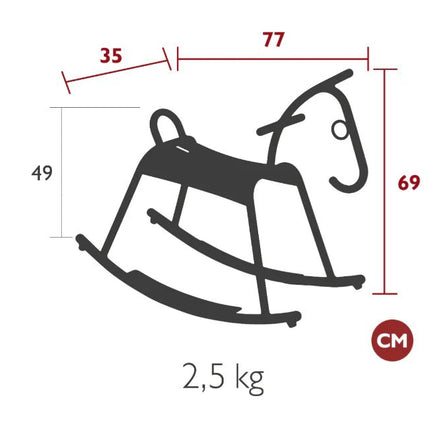 ADADA Rocking Horse – Fermob (Kids Restaurant Furniture) - hospitality