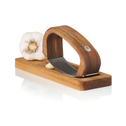 AdHoc RoccaAlio Garlic press with chopping board - hospitality