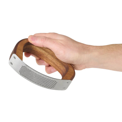 AdHoc RoccaAlio Garlic press with chopping board - hospitality