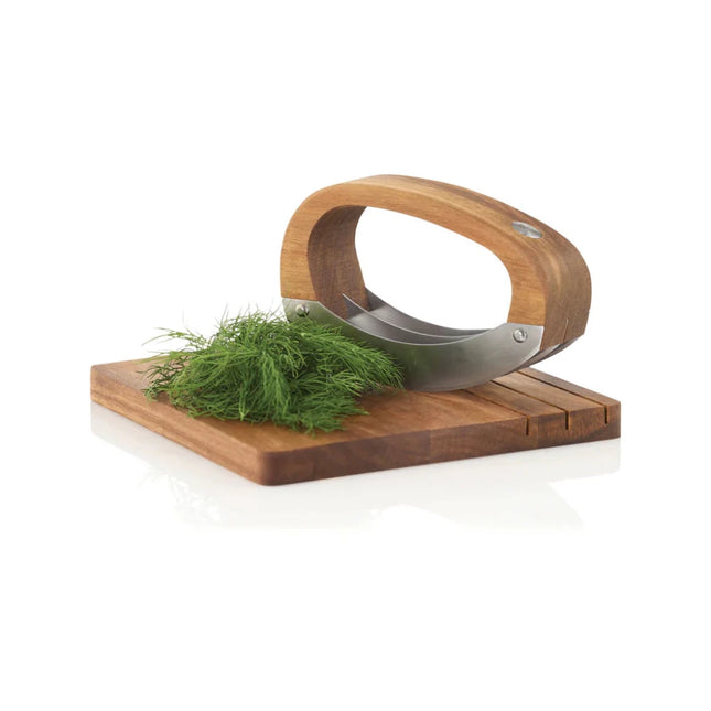AdHoc RoccaVerde Chopping knife with chopping board - hospitality