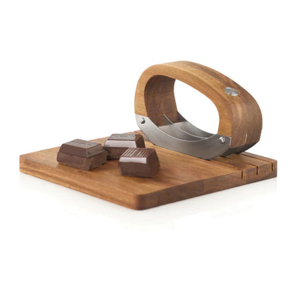 AdHoc RoccaVerde Chopping knife with chopping board - hospitality