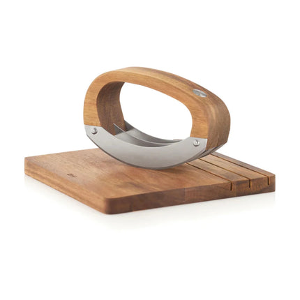 AdHoc RoccaVerde Chopping knife with chopping board - hospitality