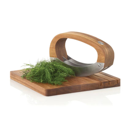 AdHoc RoccaVerde Chopping knife with chopping board - hospitality
