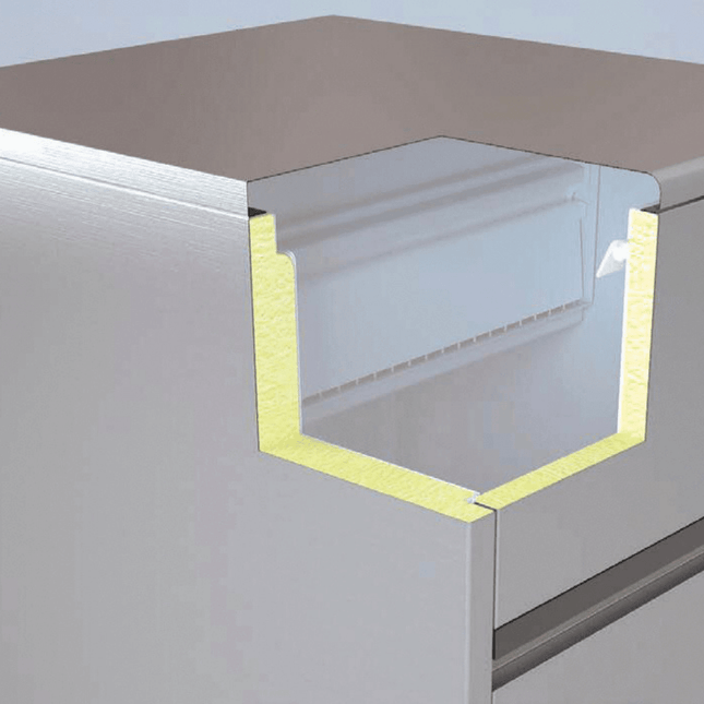 Air-cooled ice cube maker Coolice 47kg / 24h, container 28kg - hospitality