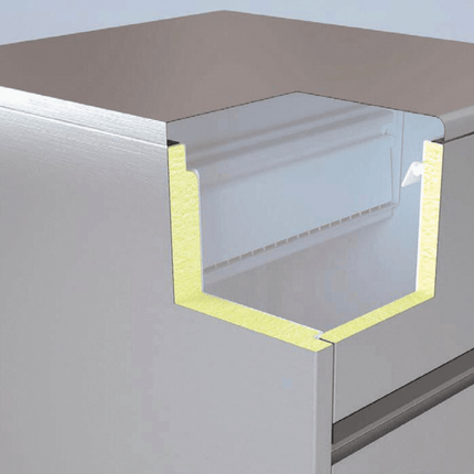 Air-cooled ice cube maker Coolice 85kg / 24h, container 40kg - hospitality