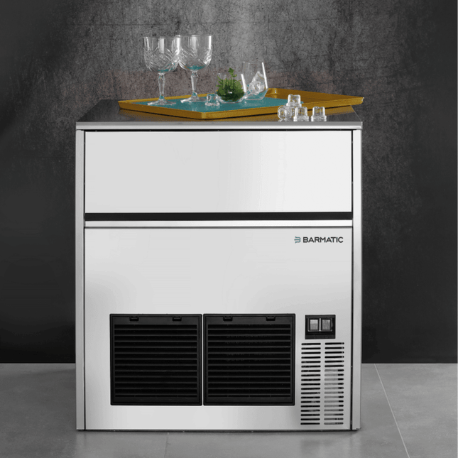 Air-cooled ice cube maker Coolice 85kg / 24h, container 40kg - hospitality