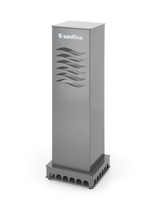 Airren steriliser with UVC lamp, 200x200x(h)610mm - hospitality