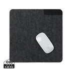 Recycled felt,Polyurethane / black / 28 x 0.6 x 28 cm