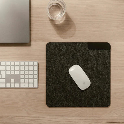 Albon GRS Recycled Felt Mélange Mouse Pad - hospitality