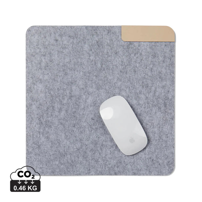 Albon GRS Recycled Felt Mélange Mouse Pad - hospitality