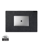 Recycled felt,Polyurethane / black / 50 x 0.4 x 75 cm