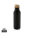 Recycled Stainless steel,Bamboo / black / 22.5 x ø 6.7 cm