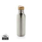 Recycled Stainless steel,Bamboo / silver / 22.5 x ø 6.7 cm