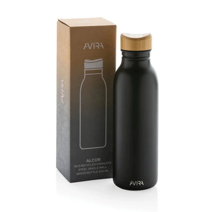 Alcor RCS Re-steel single wall water bottle 600 ML - hospitality
