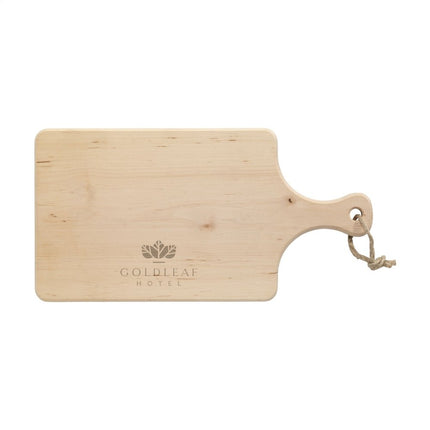 Alderwood Cutting Board With Handle 37x18cm Pack Of 25 Durable Charcuterie Serving Boards - hospitality