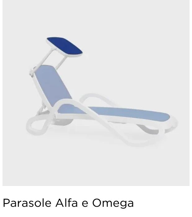 Alfa Sun Lounger Parasole Alfa e Omega - hospitality
