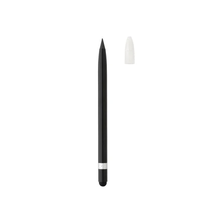 Aluminum inkless pen with eraser - hospitality