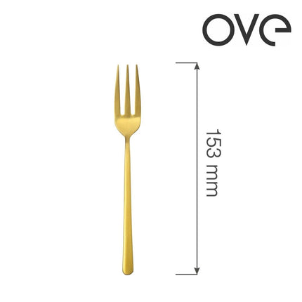 Amarone Gold cake fork, OVE, 153 mm - hospitality