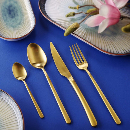 Amarone Gold tea spoon, OVE, 146 mm - hospitality