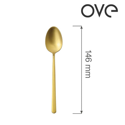 Amarone Gold tea spoon, OVE, 146 mm - hospitality