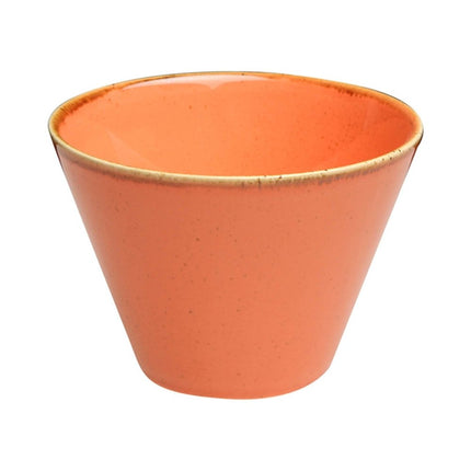 Amber conical bowl, 120mm - hospitality