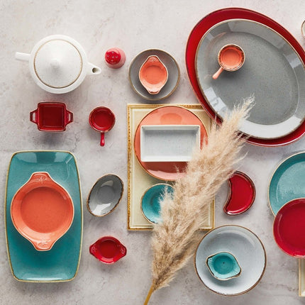 Amber deep plate, 200x(H)51mm - hospitality