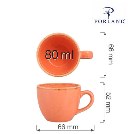 Amber elegant espresso cup, 80ml – espresso cup, photo 6