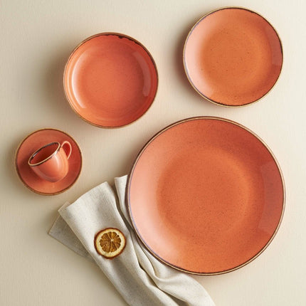 Amber flat plate, 200mm - hospitality