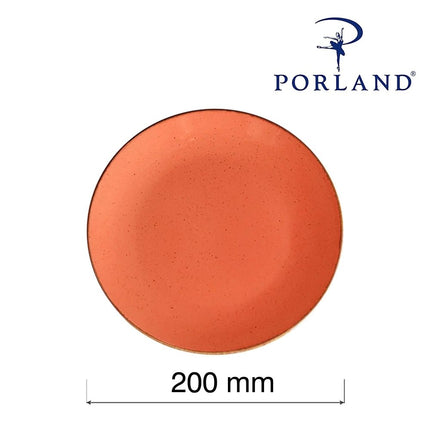 Amber flat plate, 200mm - hospitality