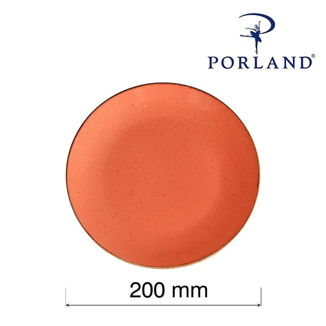 Amber flat plate, 200mm - hospitality