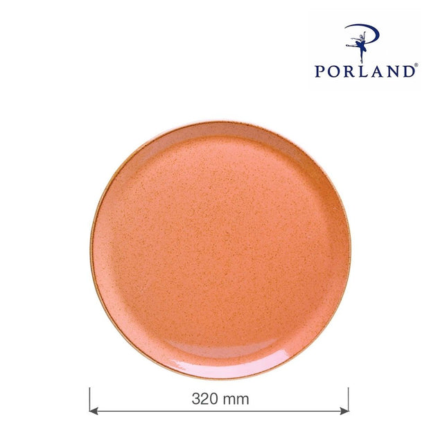 Amber pizza plate, 320mm - hospitality