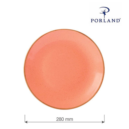 Amber plate, 280mm - hospitality