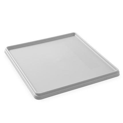 Amerbox Glass Rack Lid 500x500x35mm - Hygienic Dustproof Shield For Dishwasher Safe Dish Bins - hospitality