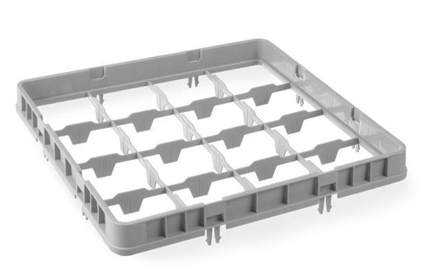 Amerbox Half Drop Extender 16 Compartments - Safe Long Distance Glass Storage and Transport - hospitality