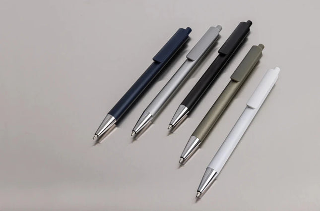Amisk RCS certified recycled aluminum pen - hospitality