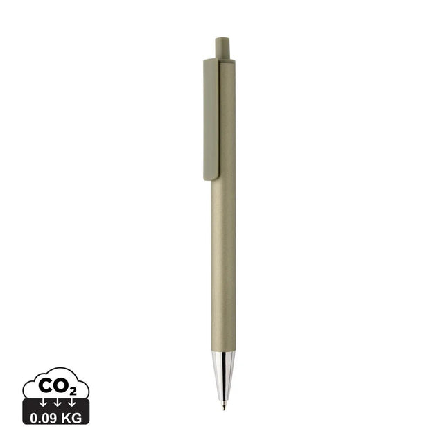 Amisk RCS certified recycled aluminum pen - hospitality