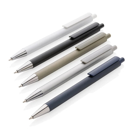 Amisk RCS certified recycled aluminum pen - hospitality