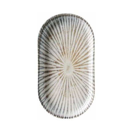 Ammonite oval plate 200 x 110 mm - hospitality