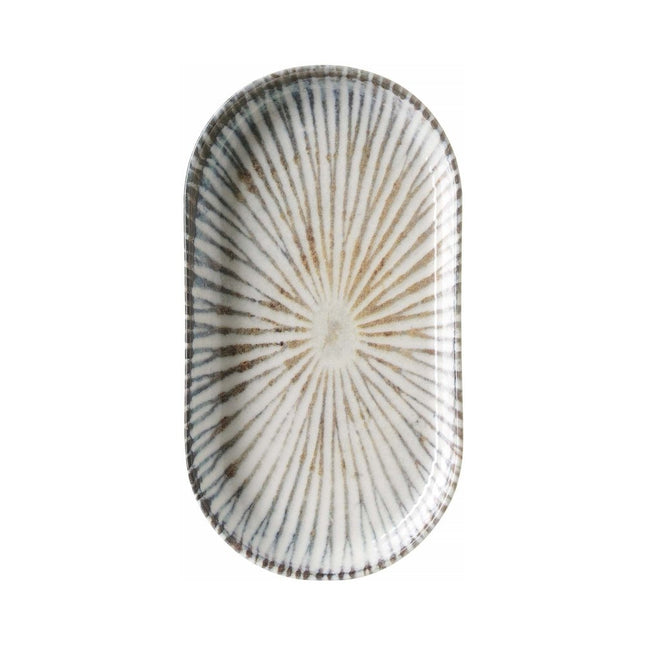 Ammonite oval plate 200 x 110 mm - hospitality