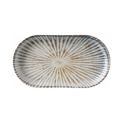 Ammonite oval plate 300 x 160 mm - hospitality