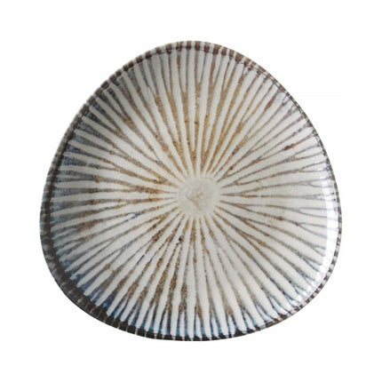 Ammonite triangular plate 260 mm - hospitality