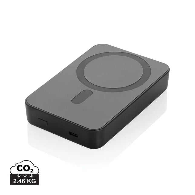 Amporia RCS recycled plastic 10.000mAh magnetic powerbank - hospitality