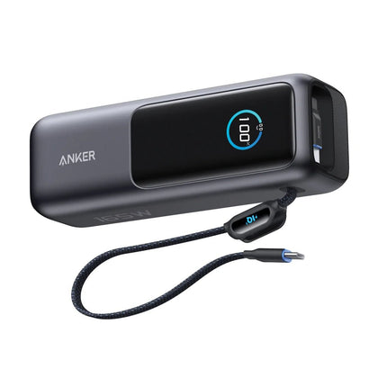 Anker Power Bank 25.000 mah 165W, Built-in retractable cable - hospitality
