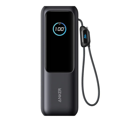 Anker Power Bank 25.000 mah 165W, Built-in retractable cable - hospitality