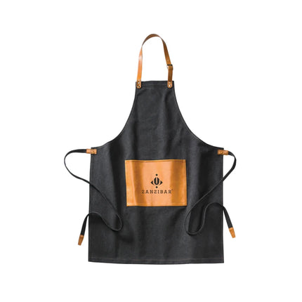 Apron Asado From Stonewashed Canvas - hospitality